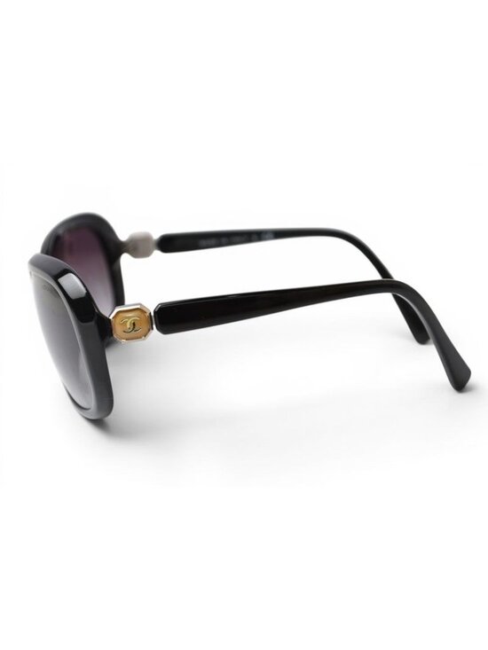 Chanel Sunglasses CC Logo Black Smoke Gradient S6 Eyewear main image 13